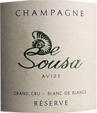 [NV] Brut Reserve Blanc de Blancs Grand Cru DE SOUSAブリュット・リザーヴ ブラン・ド・ブラン グラン・クリュ ド・スーザ