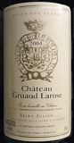 [2004] Chateau Gruaud Laroseシャトー グリュオ・ラローズ
