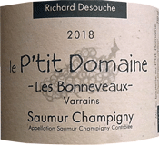  Les Bonneveaux Saumur Champignyレ・ボヌヴォ ソーミュール・シャンピニー