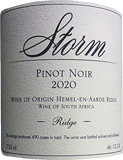 [2020] Ridge Pinot Noirリッジ ピノ・ノワール【Storm Wines ストーム・ワインズ】のサムネイル