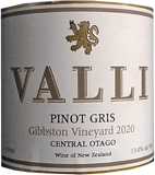 [2020] Gibbston Pinot Gris֥ȥ ԥΡVALLI Vineyards ꡡ䡼