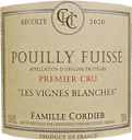 [2020] Pouilly Fuisse 1er Cru Vignes BlanchesvCBEtCbZ v~GEN B[jEtVyDomaine Cordier Pere et Fils h[k@RfBG y[EGEtBX z