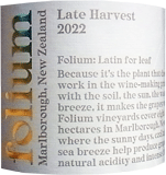 [2022] Sauvignon Late Harvest\[Bju@CgEn[xXgy Folium tHE z