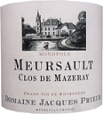 6{[2020] Meursoult Clos de Mazeray Blanc\[ENEhE}Y[EuEm|[y Domaine Jacques Prieur h[k WbNEvE[ z