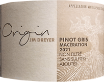 [2021] AC Alsace Pinot Gris Originアルザス・ピノグリ オリジン（マセラシオン）【ジャン・マルク・ドレイヤー（Jean Marc DREYER）】
