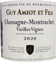 ll1{[2020] Chassagne-Montrachet Vieilles Vignes BlancVT[j bVF BG[ B[j uy Guy AMIOT et Fils MCEA~ EGEtBX z