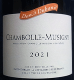 [2021] Chambolle-Musignyシャンボール・ミュジニ【Domaine David Duband ダヴィド・デュバン】