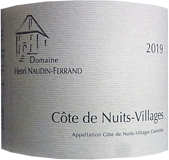 [2019] Cotes de Nuits Villages RougeR[gEhEjCEB[W [WyDomaine Henri Naudin-Ferrand AEm[_-tFz