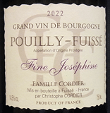[2022] Pouilly Fuisse Fine Josephineץե奤åե̡祼ե̡Domaine Cor...