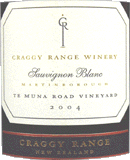 [2009] Craggy Range Sauvignon Blanc Te Muna Road - クラギーレンジ ソーヴィニヨン・ブラン テ・ムナ・ロード - クラギーレンジ