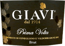 [NV] Giavi Prosecco Brut - Giaviジャヴィ プロセッコ・ブリュット - ジャヴィのサムネイル