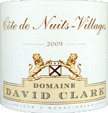 [2009] Cote de Nuits Villages - David Clarkコート・ド・ニュイ・ヴィラージュ - デイヴィッド・クラーク