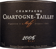 [2006] Chartogne-Taillet Brut Millesime - Chartogne-Tailletシャルトーニュ・タイエ ブリュット・ミレジメ - シャルトーニュ・タイエ