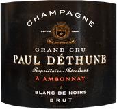 [NV] Paul Dethune Brut Blanc de Noirs Grand Cru - Paul Dethuneポール・デデュンヌ ブリュット ブラン・ド・ノワール - ポール・デデュンヌ