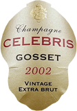 [2002] GOSSET Celebris Extra Brut - GOSSETゴッセ セレブリス・エクストラ・ブリュット - ゴッセ