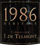 [1986] J. de Telmont Brut Millesime - J. de TelmontJ・ド・テルモン ブリュット・ミレジメ - J・ド・テルモン