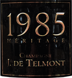 [1985] J. de Telmont Brut Rose Millesim - J. de TelmontJ・ド・テルモン ブリュット・ロゼ・ミレジメ - J・ド・テルモン