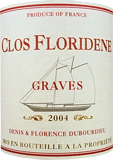 [2004] Clos Floridene Rouge - クロ・フロリデーヌ ルージュ -