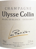 [2011] Les Pierrieres Blanc de Blancs Extra Brut - ULYSSE COLLINレ・ピエリエール・ブラン・ド・ブラン・エクストラ・ブリュット - ユリス・コラン