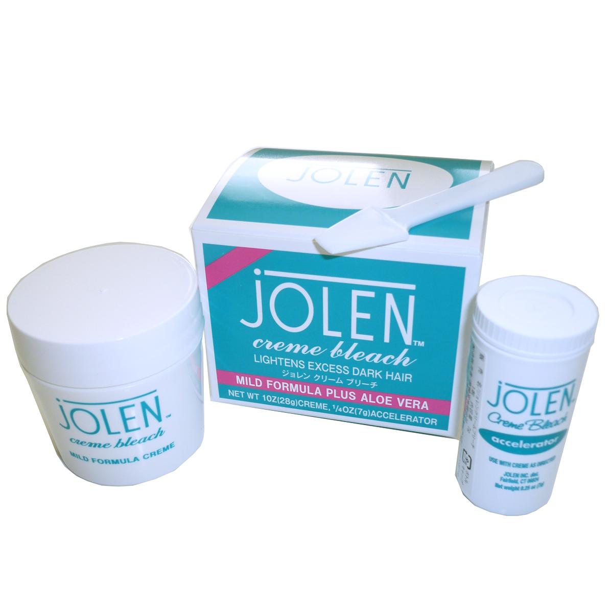 1/24入荷[正規品]【送料無料】JOLEN JAPAN 正規品 ジョレン日本正規代理店 商品 JOLEN cream bleach 脱色剤 ジョレン クリーム ブリーチ マイルドタイプ 1箱35g入り アロエ入り渋谷 あっくん パーティーロッカー 赤髪 赤眉毛 つけまゆ