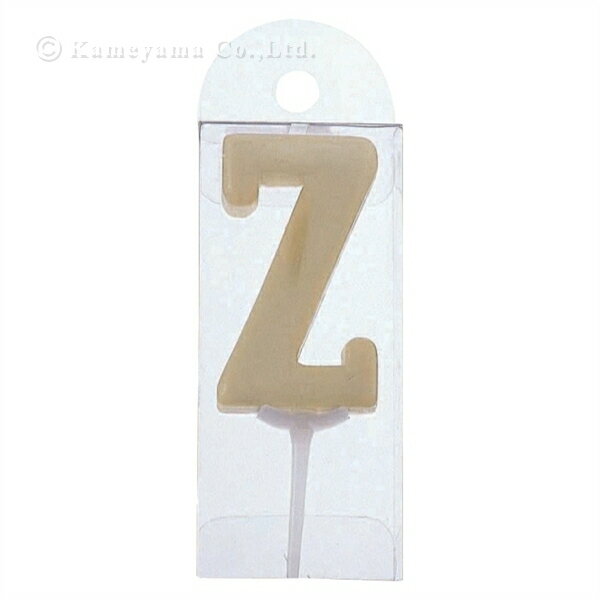 アルファベット キャンドル パステル 【Z】 誕生日 バースデー 文字 名前 記念日 お祝い ケーキ ろうそ..