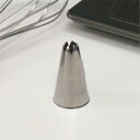 シームレス口金花 6切φ6mm C6 絞り口金 ケーキ デコレーション ケーキ作り お菓子作り 道具 製菓道具