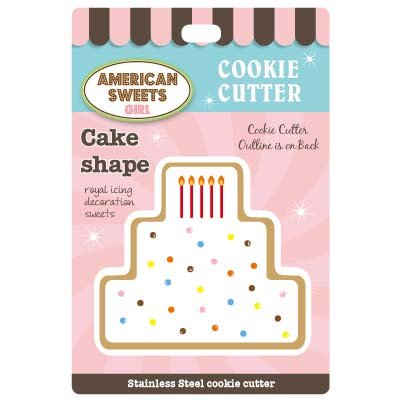 楽天かっぱ橋 浅井商店 製菓製パン道具American sweets　クッキー型　ケーキ 抜き型 クッキー抜き型 抜型