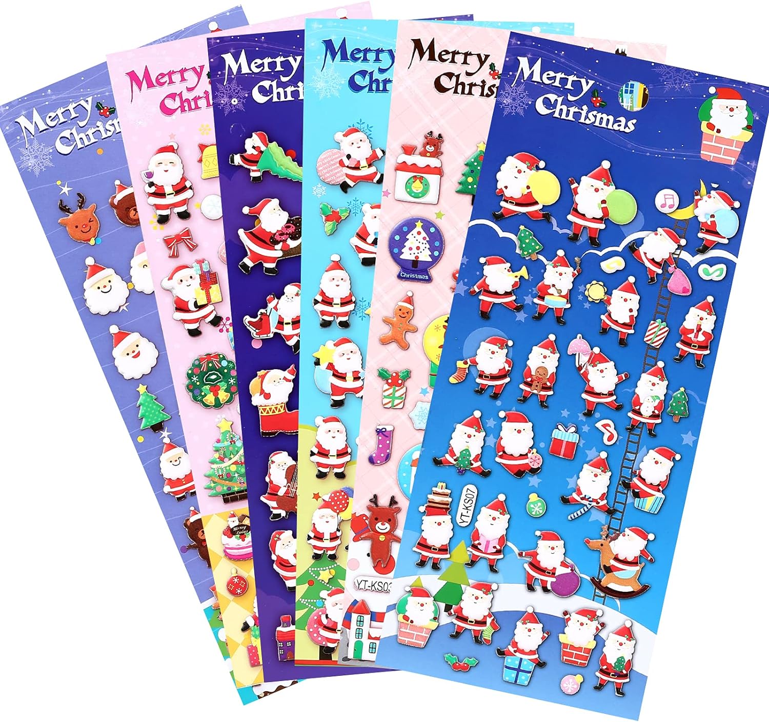 クリスマス 3D ふわふわステッカー クリスマス スクラップブック フォームステッカー クリスマス ホリ..