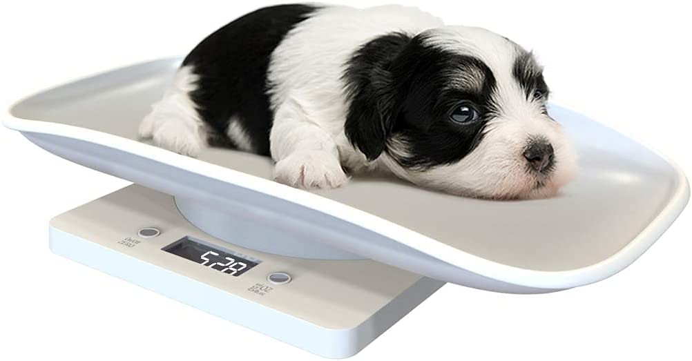 デジタルペットスケール 電子ペット体重計 小型 精密 ポータブル 小型犬/猫/うさぎなど用 電池式 最大10 kg