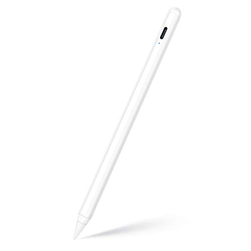 スタイラスペンiPad ペン 超高感度 極細 タッチペンiPad 傾き感知/誤作動防止/磁気吸着機能対応 軽量 USB充電式2018年以降iPad/iPad Pro/iPad air/iPad mini対応