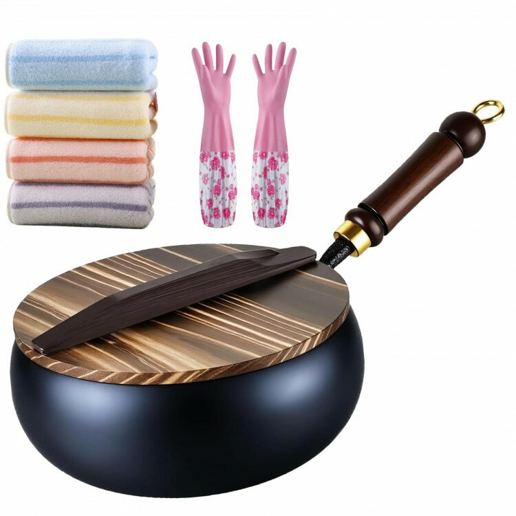 鉄鍋 9.45インチ 無塗層 焦げ付き防�