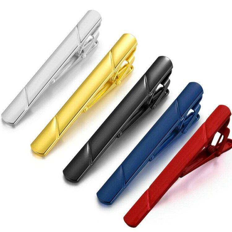 ネクタイピン メンズ タイピン 高級 誕生日 父の日 ビジネス スーツ 結婚式 喪服 礼服 冠婚葬祭 入学式 卒業式 二次会 パーティー レッド ブルー ゴールド シルバー ブラック ネイビー