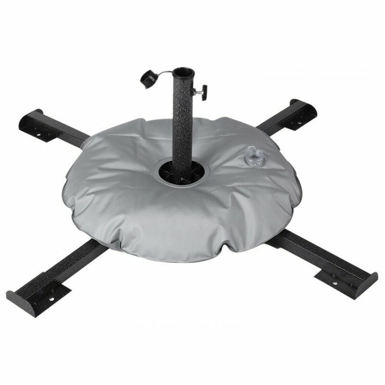 パラソルベースバッグ 傘ベース テント固定用 土台+ウェイトバッグ 強風対策 注水式 防風 防止事故 角..