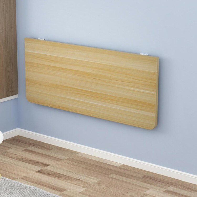 壁掛け折りたたみテーブル 壁掛けデスク 木製キッチン ダイニングテーブル コンピュータデスク ホーム ..