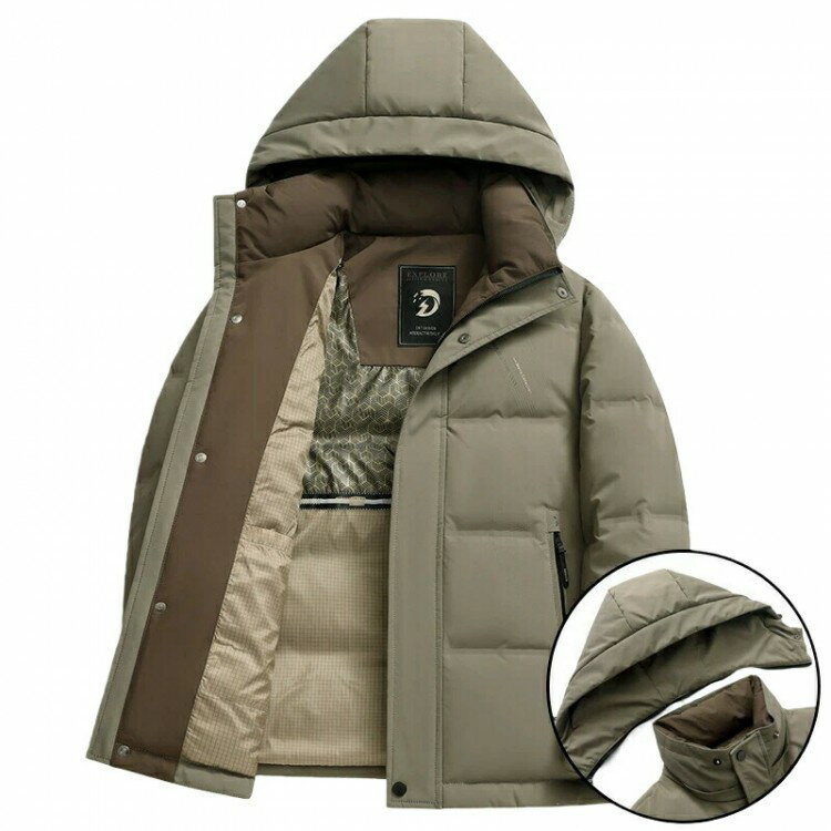 極暖ダウン ダウンジャケット メンズ ダウン ジャケット 防寒 軽量 あったか キャンプ アウトドア バイ..