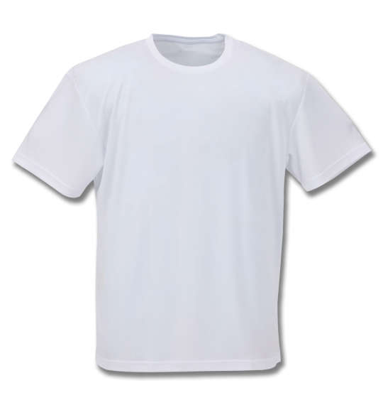 【 大きいサイズ 】2Pクルーネック半袖Tシャツ Phiten (ホワイト)【 2L 3L 4L 5L 6L 8L 】【 キング 】【 ビッグ 】【 ラージ 】