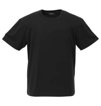 【 大きいサイズ 】2Pクルーネック半袖Tシャツ Phiten (ブラック)【 2L 3L 4L 5L 6L 8L 】【 キング 】【 ビッグ 】【 ラージ 】