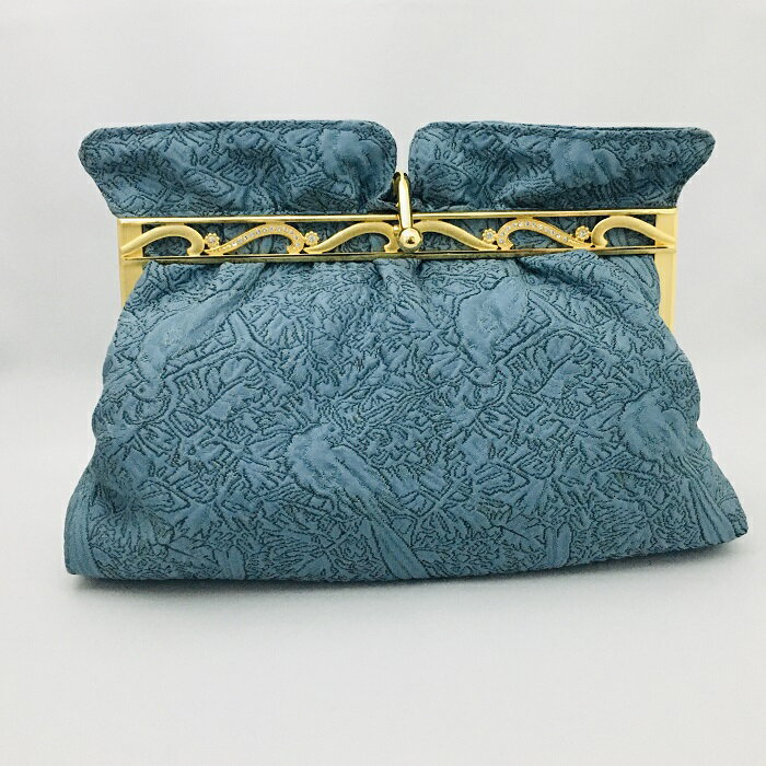 龍村美術織物 バッグ 高浪織 連樹瑞鳥文