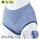 介護 下着 女性用 ショーツ 軽失禁ショーツ 20cc ボーダー 肌当たり軽減 (on430840) 吸水パンツ 失禁 ケアショーツ 婦人 肌着 介護用