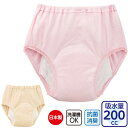 介護 下着 女性用 ショーツ 安心快適 2枚組 200cc (cf800315) 吸水パンツ 大容量吸水 失禁 ケアショーツ 婦人 介護肌着 ak19 25s