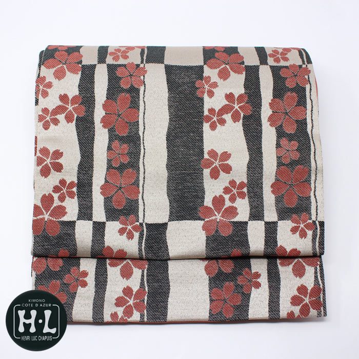 京袋帯 八寸 帯 HL 仕立上り おび なごや 名古屋 帯 アッシュエル アシュエル ブランド