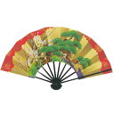 舞扇子 祝儀舞 日本製 松竹梅 両面同図柄 (te403) 9寸5分 扇子箱付 舞踊 扇子 舞扇 踊り 日舞 せんす 取り寄せ可