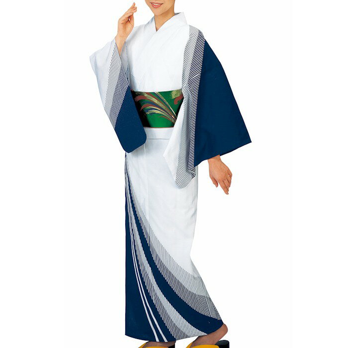 仕立上り 絵羽 ゆかた 濃紺 （o大3613s） 女物仕立上 浴衣 絵羽ゆかた 絵羽浴衣 仕立上浴衣 仕立上ゆかた 仕立上り 盆踊り 祭り 揃い 取寄せ商品