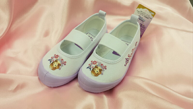 【配送は宅配便のみ！】ディズニー ちいさな　プリンセス　ソフィア上履き【楽ギフ_包装】05P10Jan15【Disneyzone】のサムネイル