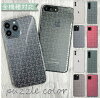 iPhoneX ケース 全機種対応 ハードケース PC パズル くすみカラー 韓国 スマホケー...