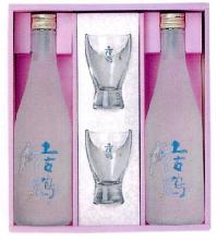 土佐鶴 吟醸酒 吟醸千寿土佐鶴500ml×2本 オリジナル吟麗グラス付