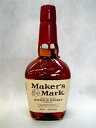 Maker's Mark ●分類 ： ウイスキー ●酒類 ： バーボンウイスキー ●酒格 ： ブレンデッド ●内容量 ： 750ml ●Alc.％ ： 45％ ●1箱入数 ： 12本 ●1個口数 ： 16本まで ●原材料 ： モルト・グレーン ●原産地 ： アメリカ ケンタッキー州 ●製造元 ： メーカーズマーク社