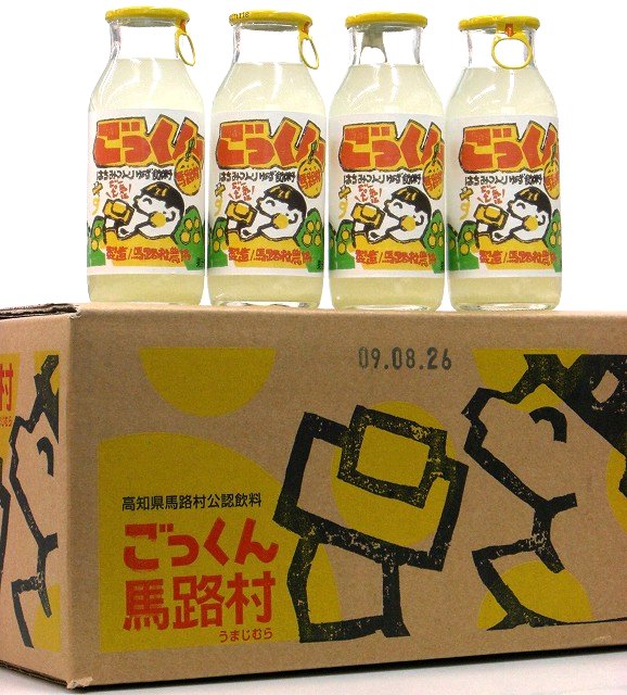 ごっくん馬路村 180ml×24本