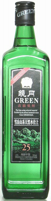 韓国焼酎 鏡月 GREEN25 700ml