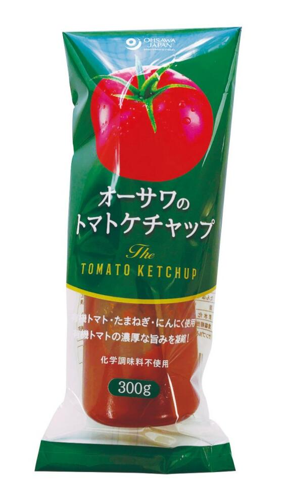 オーサワジャパン オーサワのトマトケチャップ（有機トマト使用）300g 8個セット【送料無料】